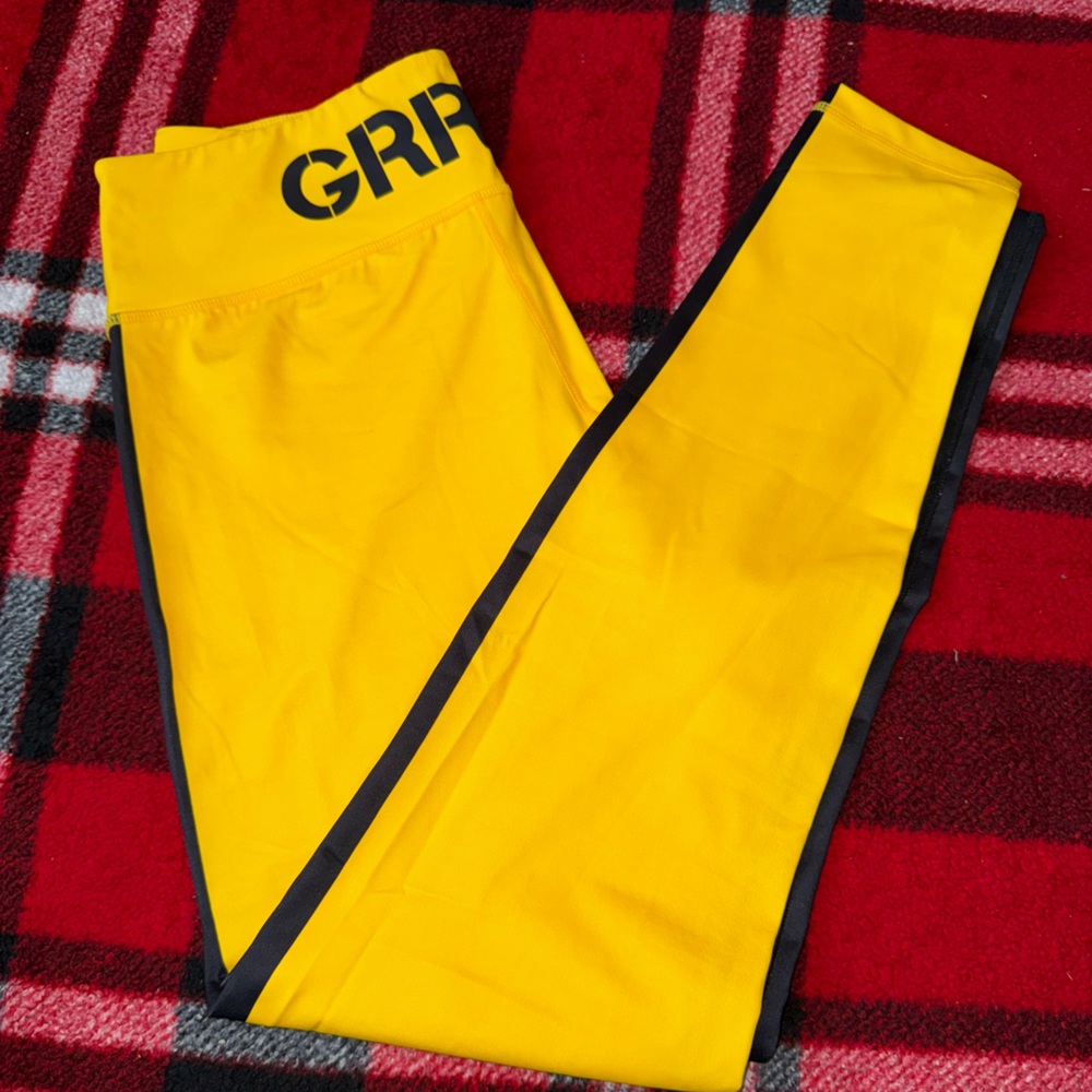 2/$50- Grrrl Kill Bill Women's Yellow Leggings